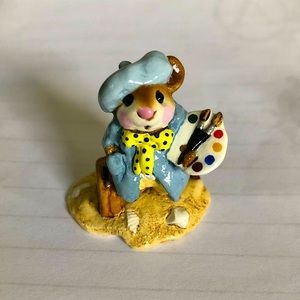 Wee Forest Folk - Arty Mouse (Retired) #M-71